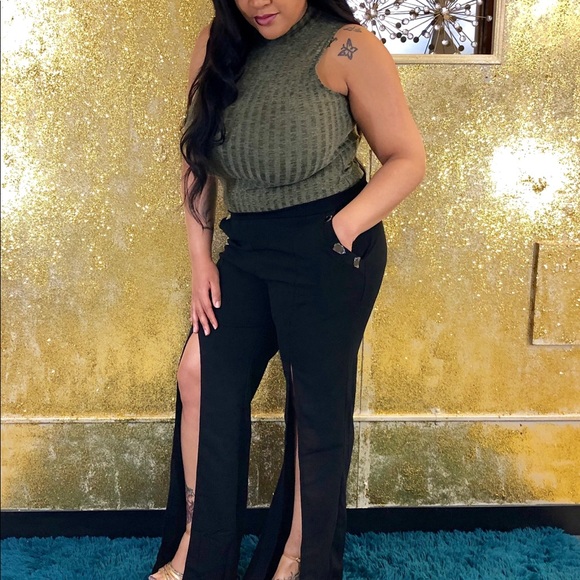 “Boy Split” Slacks - Picture 4 of 4